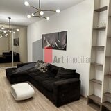 Doua camere, apartament lux, zona linistita, mobilat utilat, centrala proprie